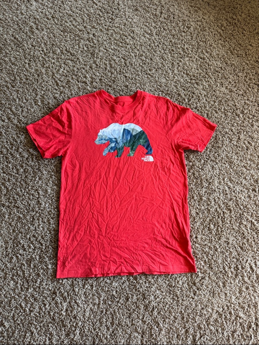 The North Face Men's Red Bear Graphic Short-Sleeve Tee